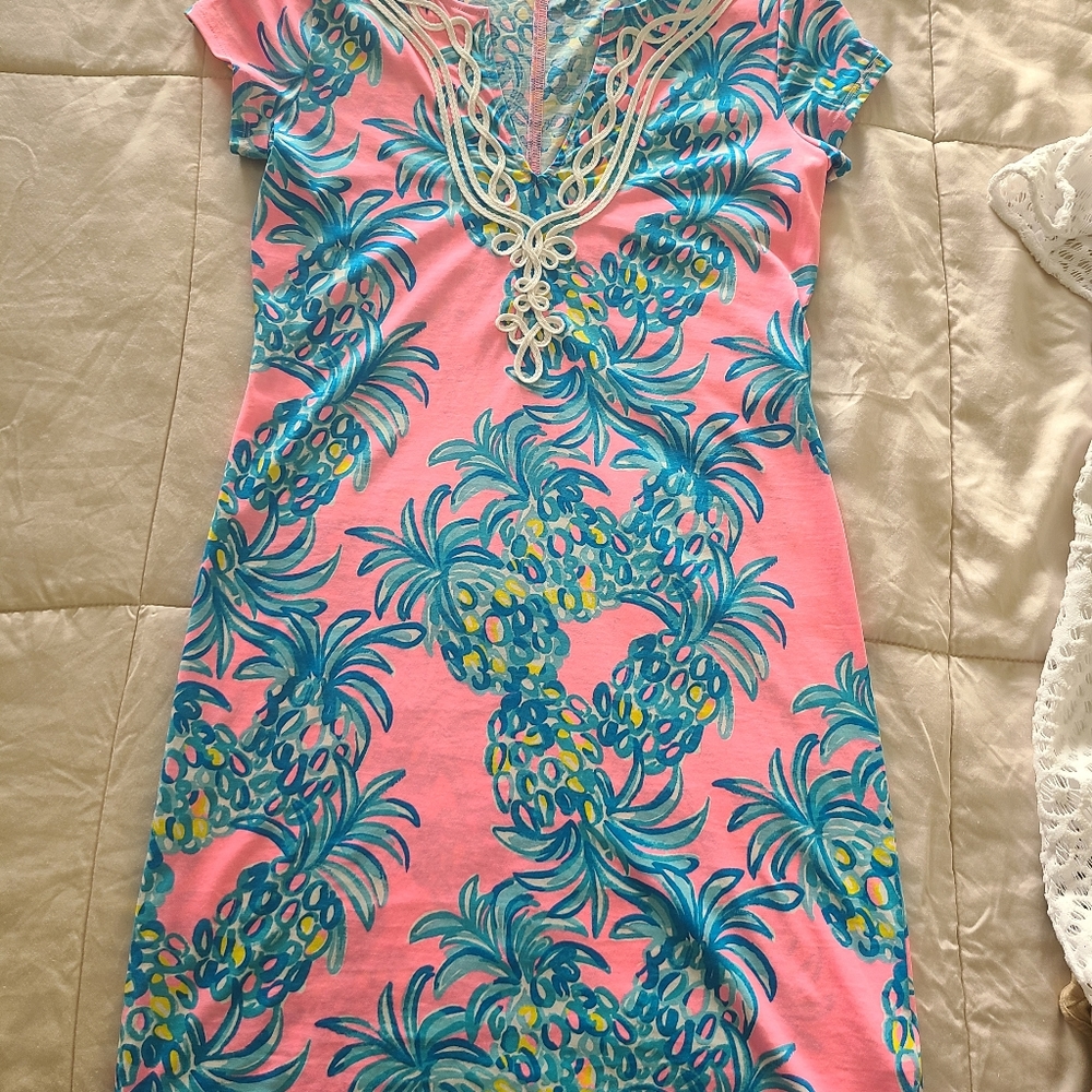 COPY - Lilly Pulitzer Pineapple Brewster Dress